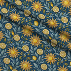 Amalfi Citrus Pattern 12 Fleece Fabric — fleece fabric folded close-up preview (mv-fleece-v1:lying)