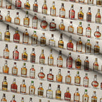 Amber Spirits Pattern 6 Fleece Fabric — fleece fabric folded close-up preview (mv-fleece-v1:lying)