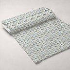 Angler's Vintage Almanac Pattern 7 Fleece Fabric — fleece fabric unrolled bolt preview (mv-fleece-v1:bolt)