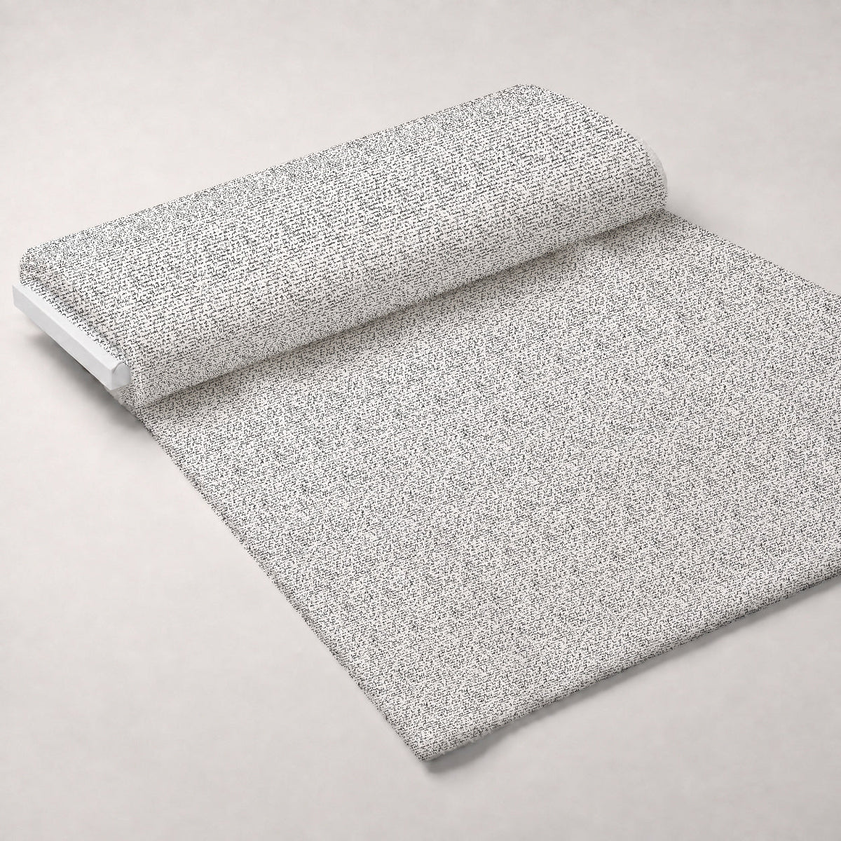 Antique Script Pattern 15 Fleece Fabric — fleece fabric unrolled bolt preview (mv-fleece-v1:bolt)