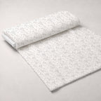 Antique Script Pattern 3 Fleece Fabric — fleece fabric unrolled bolt preview (mv-fleece-v1:bolt)