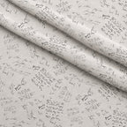 Antique Script Pattern 3 Fleece Fabric — fleece fabric folded close-up preview (mv-fleece-v1:lying)