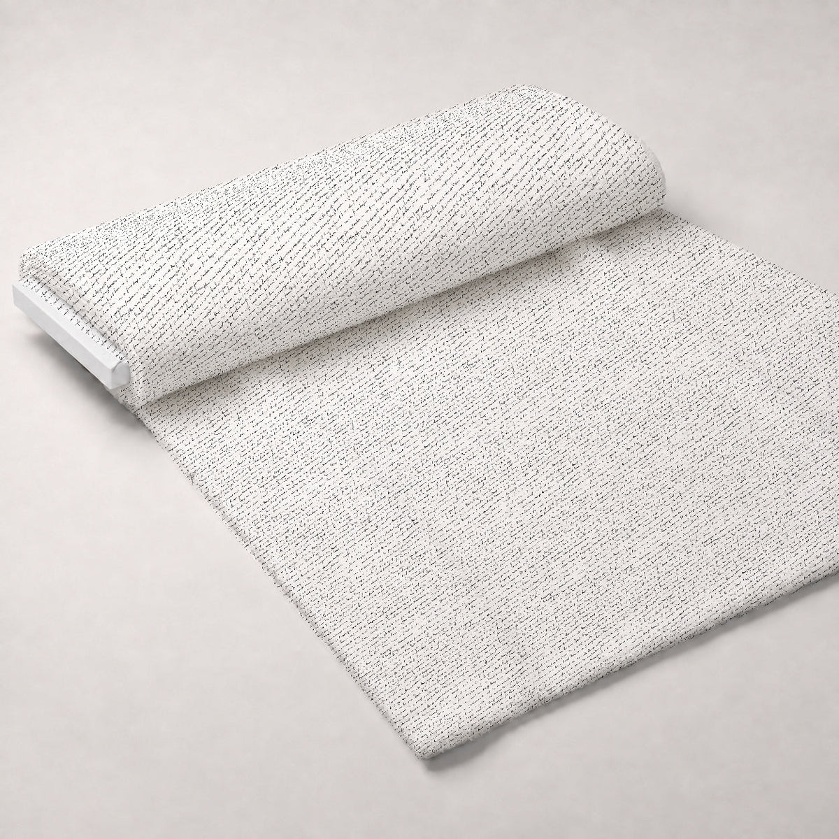 Antique Script Pattern 4 Fleece Fabric — fleece fabric unrolled bolt preview (mv-fleece-v1:bolt)