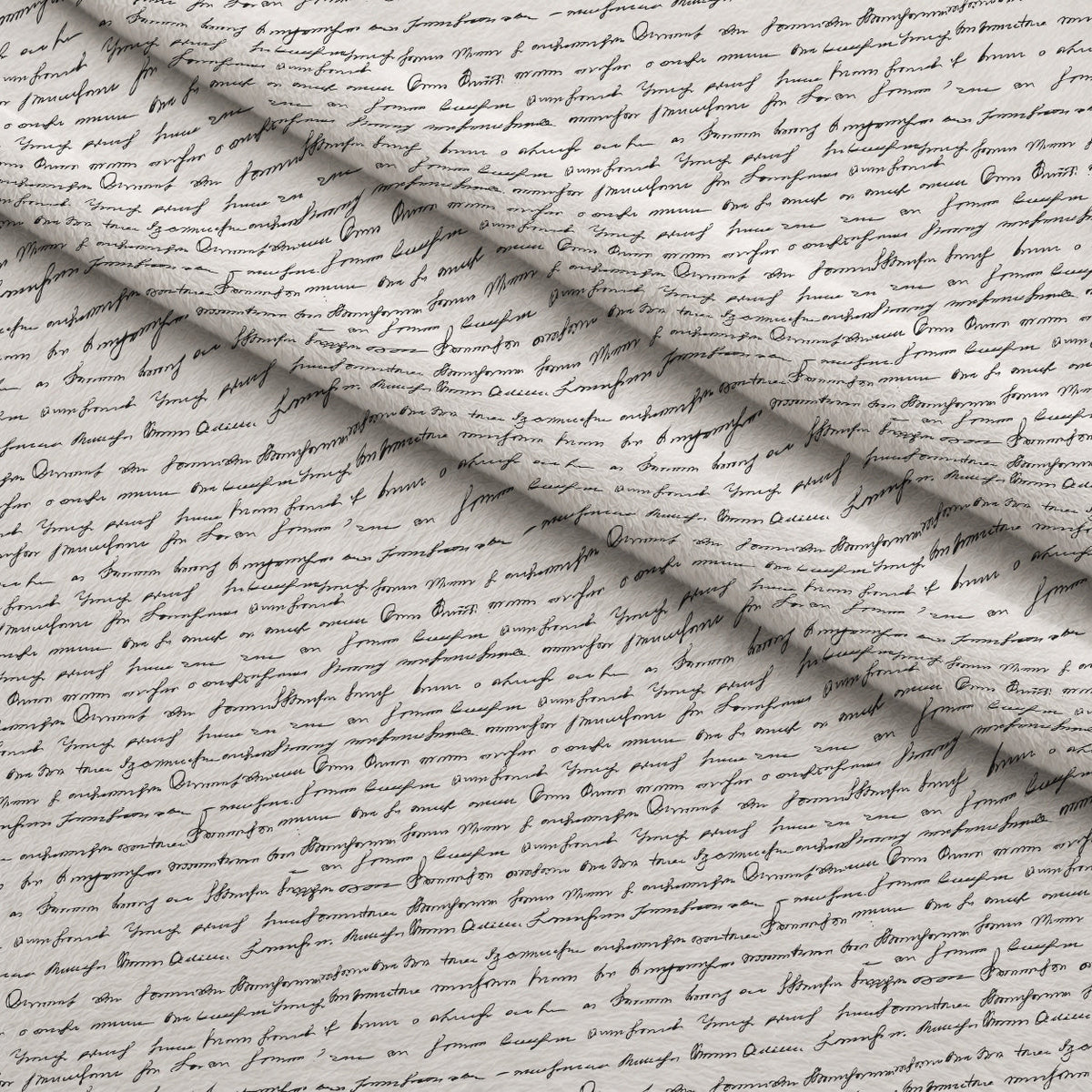 Antique Script Pattern 4 Fleece Fabric — fleece fabric folded close-up preview (mv-fleece-v1:lying)