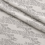 Antique Script Pattern 7 Fleece Fabric — fleece fabric folded close-up preview (mv-fleece-v1:lying)