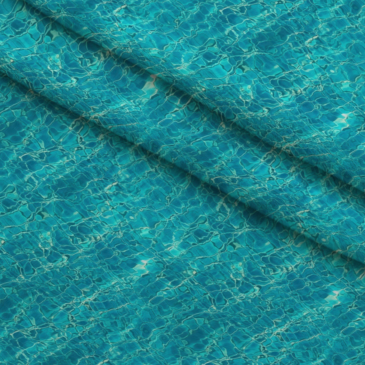 Aqua Currents Pattern 10 Fleece Fabric — fleece fabric folded close-up preview (mv-fleece-v1:lying)