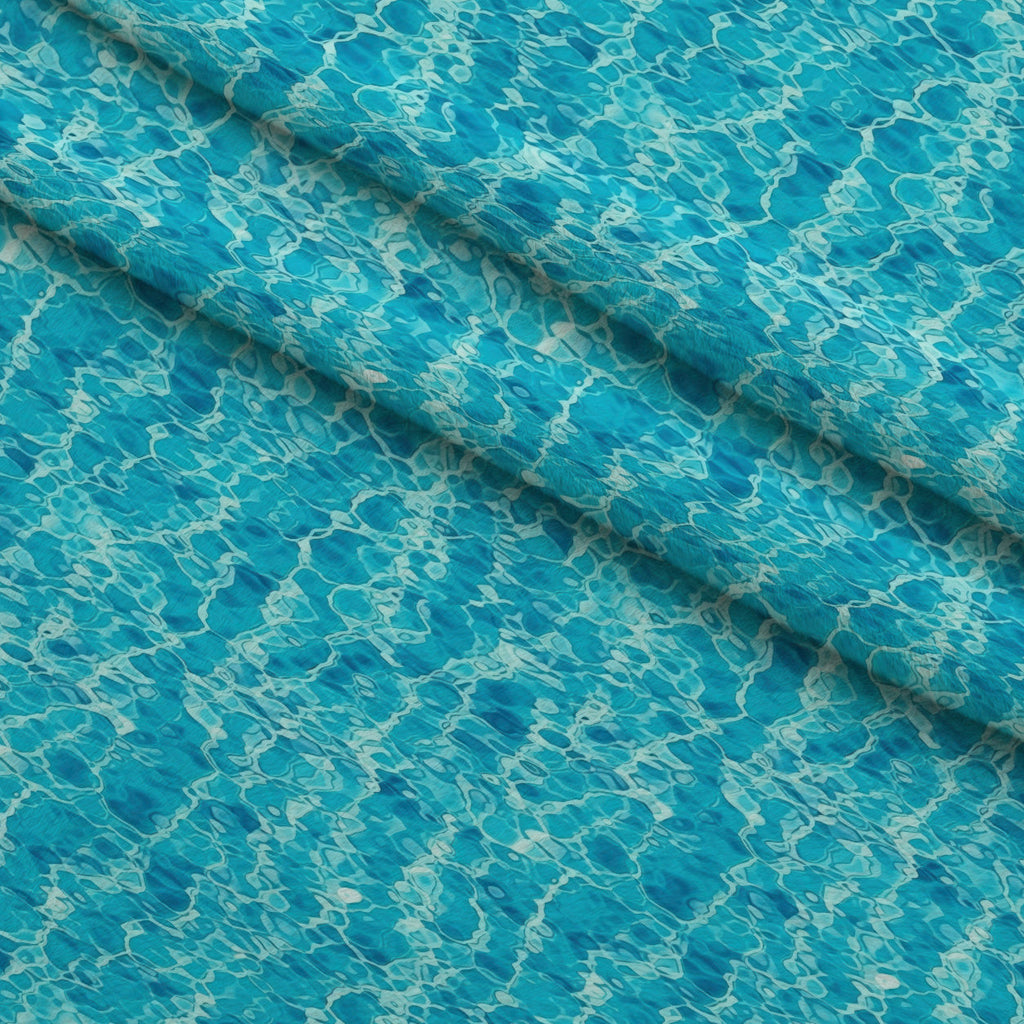 Aqua Currents Pattern 11 Fleece Fabric — fleece fabric folded close-up preview (mv-fleece-v1:lying)