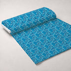 Aqua Currents Pattern 2 Fleece Fabric — fleece fabric unrolled bolt preview (mv-fleece-v1:bolt)