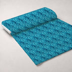 Aqua Currents Pattern 8 Fleece Fabric — fleece fabric unrolled bolt preview (mv-fleece-v1:bolt)