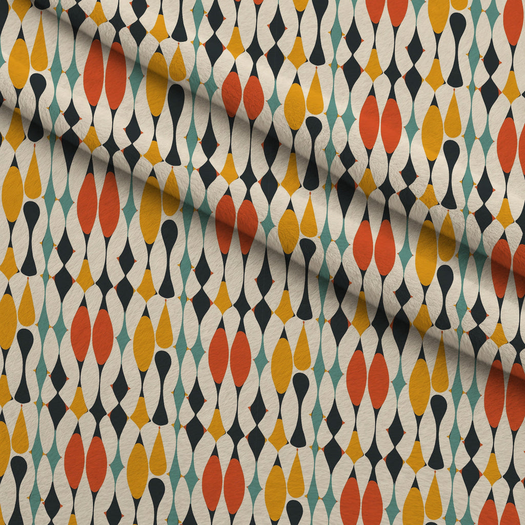Atomic Diamonds Pattern 10 Fleece Fabric — fleece fabric folded close-up preview (mv-fleece-v1:lying)