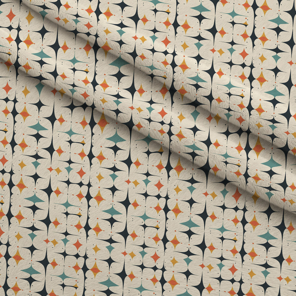 Atomic Diamonds Pattern 11 Fleece Fabric — fleece fabric folded close-up preview (mv-fleece-v1:lying)