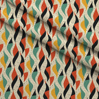 Atomic Diamonds Pattern 6 Fleece Fabric — fleece fabric folded close-up preview (mv-fleece-v1:lying)