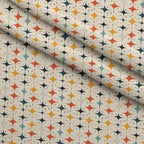 Atomic Diamonds Pattern 8 Fleece Fabric — fleece fabric folded close-up preview (mv-fleece-v1:lying)