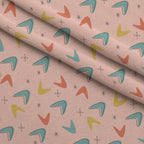 Atomic Lounge Pattern 1 Fleece Fabric — fleece fabric folded close-up preview (mv-fleece-v1:lying)