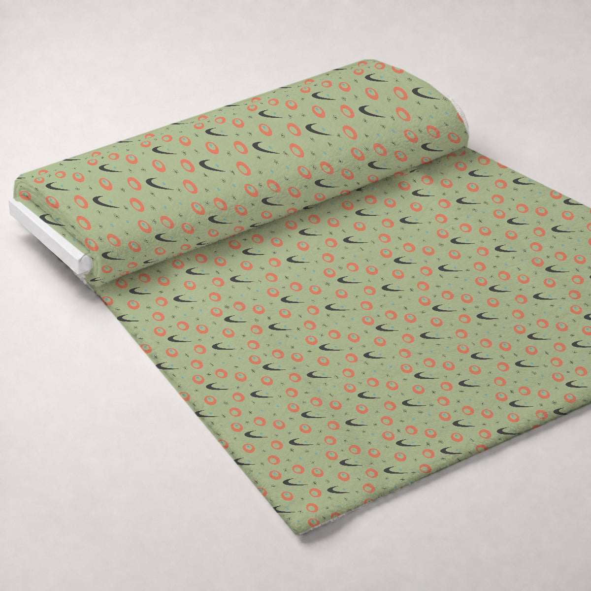 Atomic Lounge Pattern 2 Fleece Fabric — fleece fabric unrolled bolt preview (mv-fleece-v1:bolt)