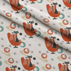 Atomic Lounge Pattern 24 Fleece Fabric — fleece fabric folded close-up preview (mv-fleece-v1:lying)