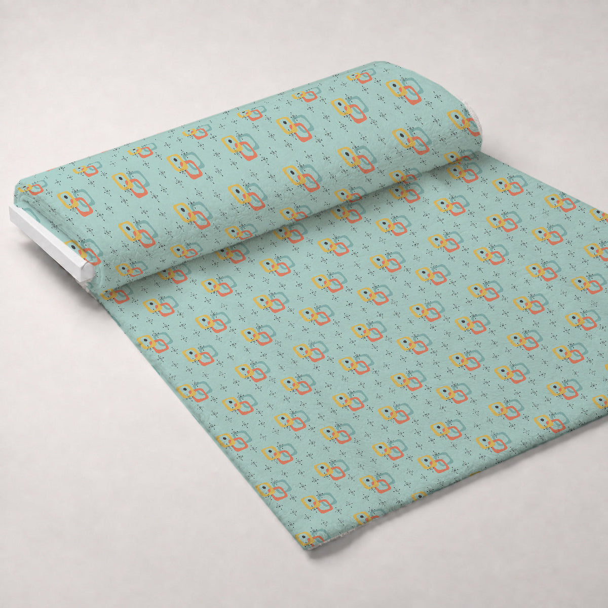 Atomic Lounge Pattern 3 Fleece Fabric — fleece fabric unrolled bolt preview (mv-fleece-v1:bolt)