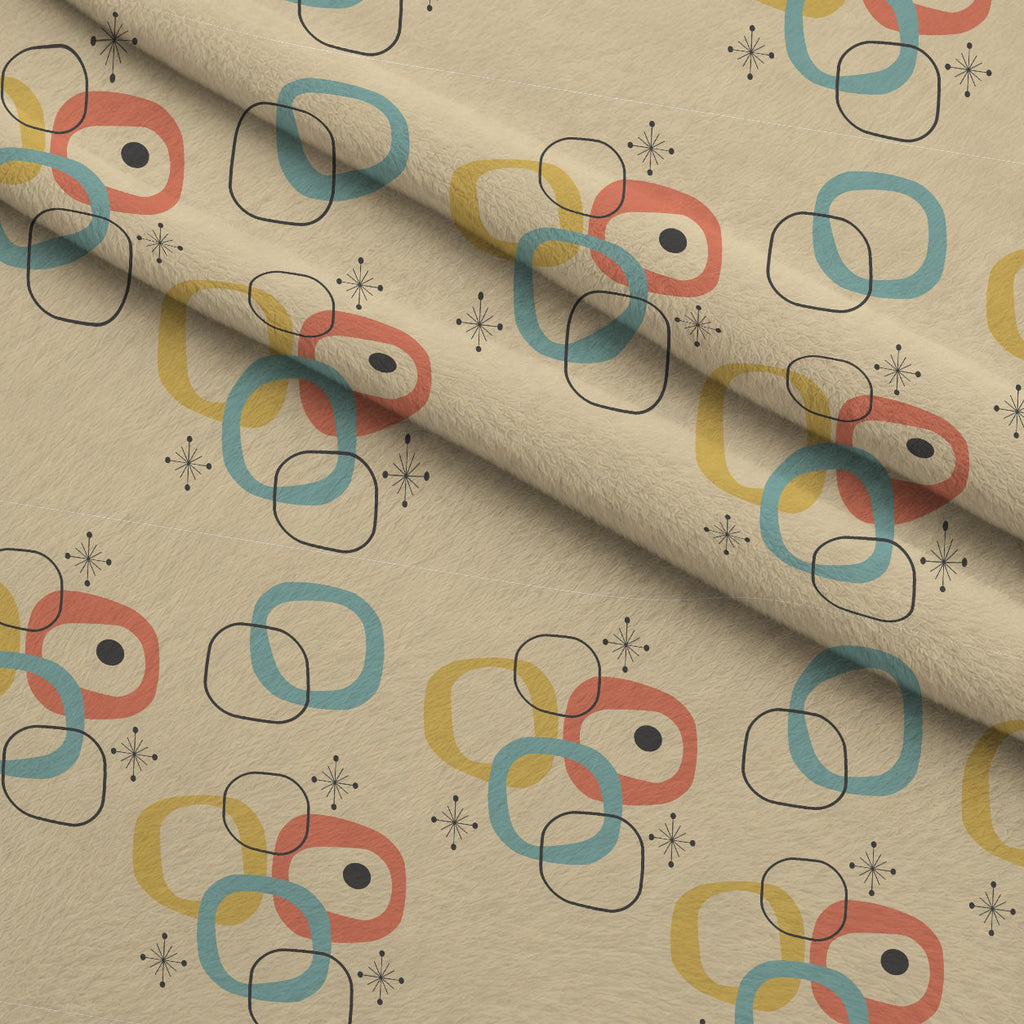 Atomic Lounge Pattern 31 Fleece Fabric — fleece fabric folded close-up preview (mv-fleece-v1:lying)