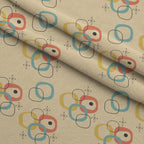 Atomic Lounge Pattern 31 Fleece Fabric — fleece fabric folded close-up preview (mv-fleece-v1:lying)