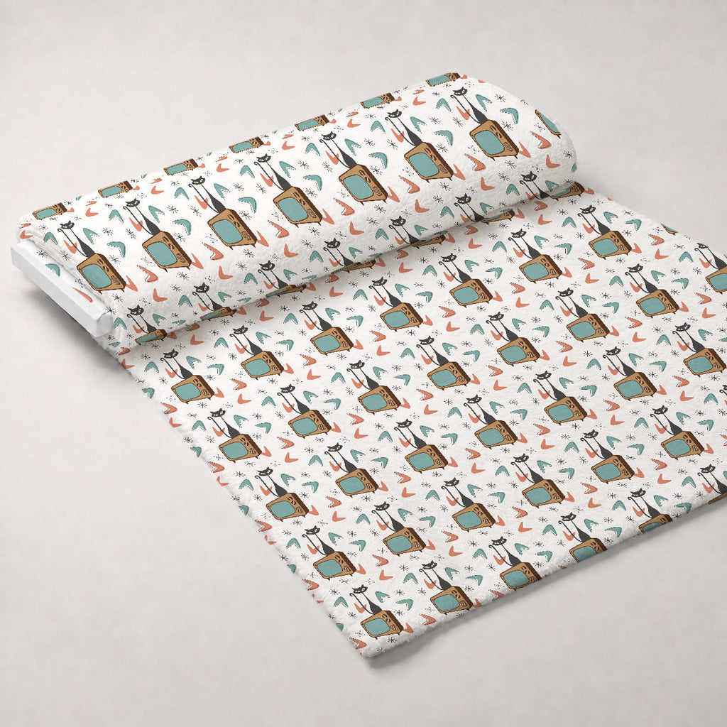 Atomic Lounge Pattern 47 Fleece Fabric — fleece fabric unrolled bolt preview (mv-fleece-v1:bolt)