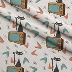 Atomic Lounge Pattern 47 Fleece Fabric — fleece fabric folded close-up preview (mv-fleece-v1:lying)