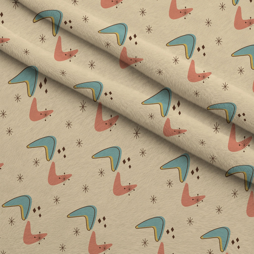 Atomic Lounge Pattern 5 Fleece Fabric — fleece fabric folded close-up preview (mv-fleece-v1:lying)