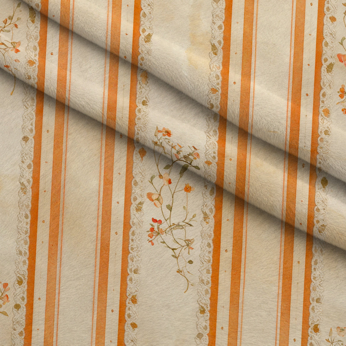 Autumn Woodland Whimsy Pattern 18 Fleece Fabric — fleece fabric folded close-up preview (mv-fleece-v1:lying)