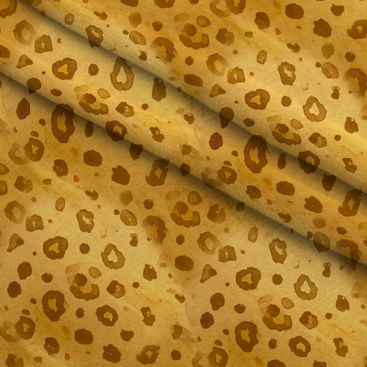 Autumn Woodland Whimsy Pattern 3 Fleece Fabric — fleece fabric folded close-up preview (mv-fleece-v1:lying)