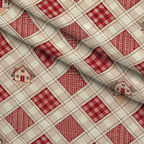 Barnyard Blooms Pattern 1 Fleece Fabric — fleece fabric folded close-up preview (mv-fleece-v1:lying)