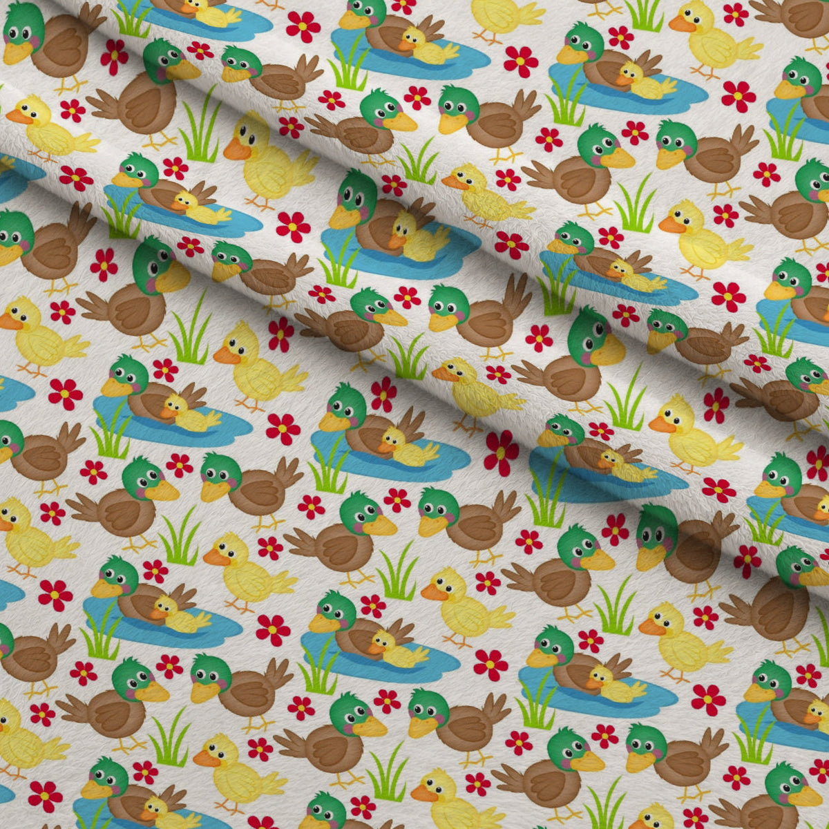 Barnyard Buddies Pattern 11 Fleece Fabric — fleece fabric folded close-up preview (mv-fleece-v1:lying)