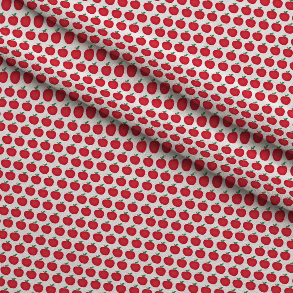 Barnyard Buddies Pattern 9 Fleece Fabric — fleece fabric folded close-up preview (mv-fleece-v1:lying)