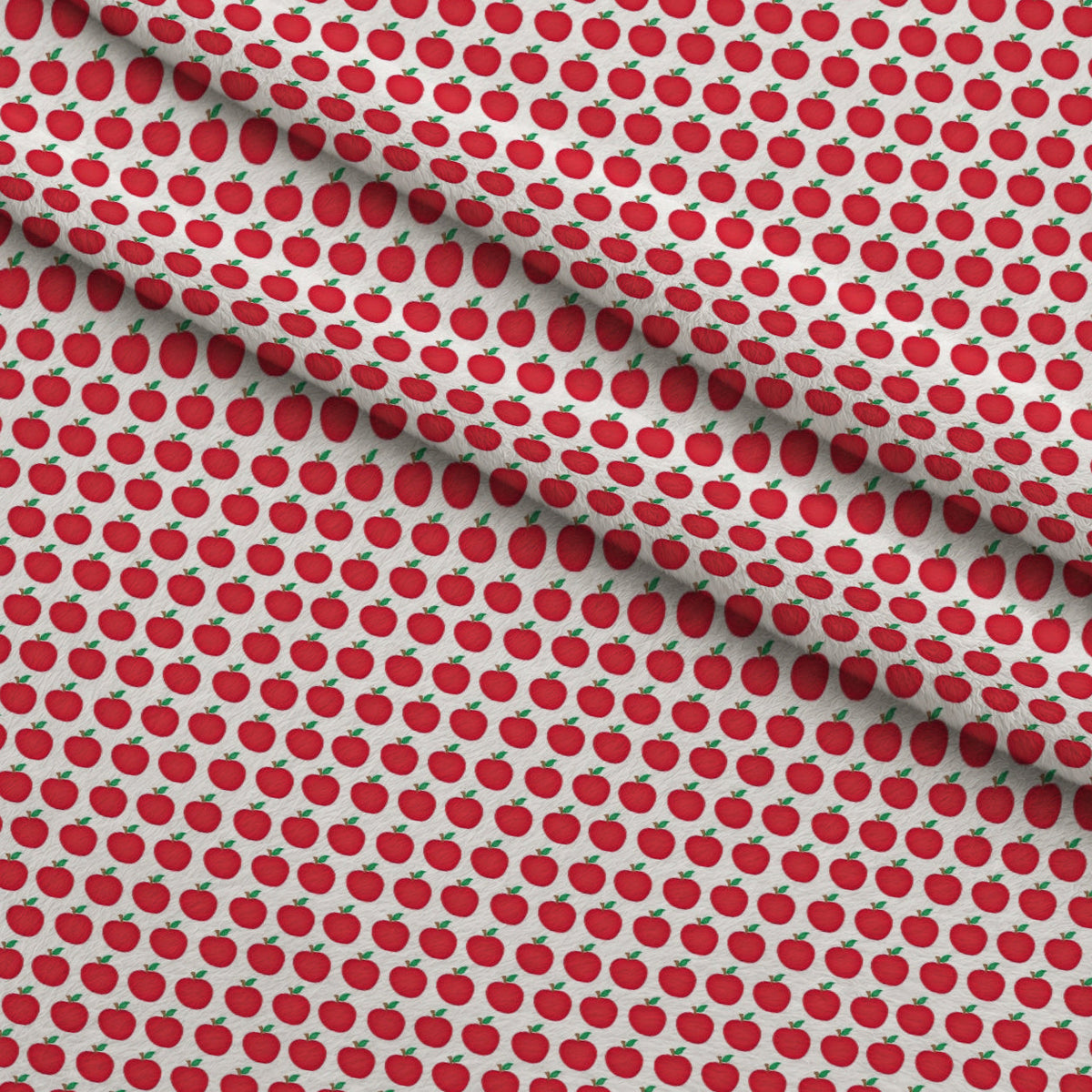 Barnyard Buddies Pattern 9 Fleece Fabric — fleece fabric folded close-up preview (mv-fleece-v1:lying)