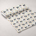 Barnyard Friends Pattern 1 Fleece Fabric — fleece fabric unrolled bolt preview (mv-fleece-v1:bolt)