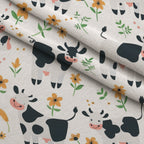 Barnyard Friends Pattern 1 Fleece Fabric — fleece fabric folded close-up preview (mv-fleece-v1:lying)