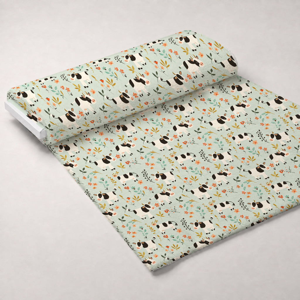 Barnyard Friends Pattern 11 Fleece Fabric — fleece fabric unrolled bolt preview (mv-fleece-v1:bolt)