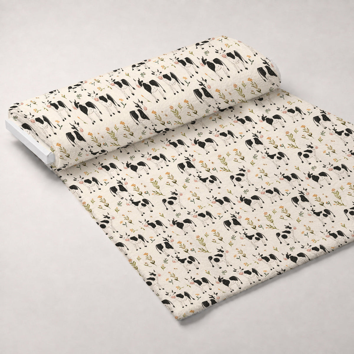 Barnyard Friends Pattern 16 Fleece Fabric — fleece fabric unrolled bolt preview (mv-fleece-v1:bolt)
