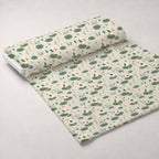 Barnyard Friends Pattern 4 Fleece Fabric — fleece fabric unrolled bolt preview (mv-fleece-v1:bolt)