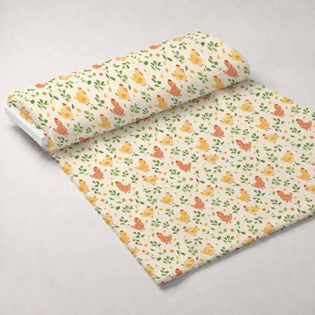 Barnyard Friends Pattern 7 Fleece Fabric — fleece fabric unrolled bolt preview (mv-fleece-v1:bolt)