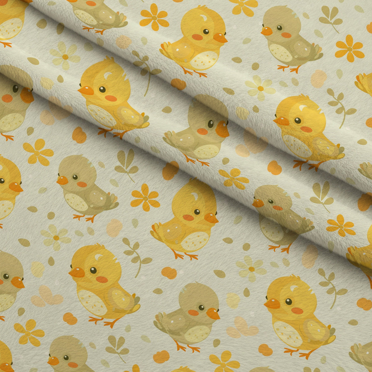 Barnyard Friends Pattern 8 Fleece Fabric — fleece fabric folded close-up preview (mv-fleece-v1:lying)