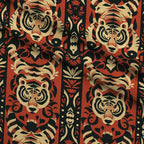 Bengal Tapestry Pattern 4 Fleece Fabric — fleece fabric folded close-up preview (mv-fleece-v1:lying)