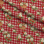 Berry Basket Charm Pattern 8 Fleece Fabric — fleece fabric folded close-up preview (mv-fleece-v1:lying)
