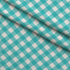 Berry Picnic Checks Pattern 15 Fleece Fabric — fleece fabric folded close-up preview (mv-fleece-v1:lying)