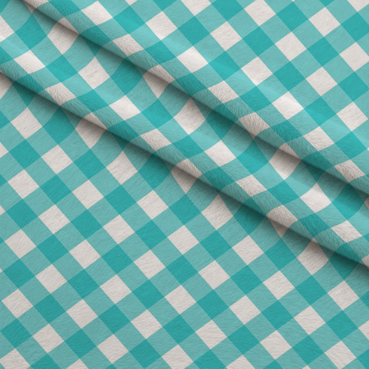 Berry Picnic Checks Pattern 15 Fleece Fabric — fleece fabric folded close-up preview (mv-fleece-v1:lying)