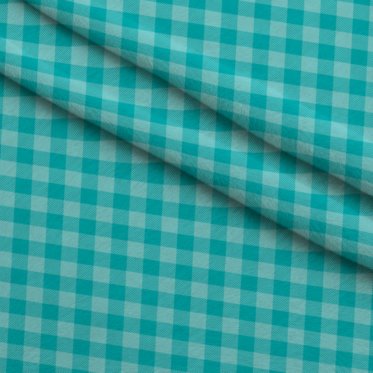 Berry Picnic Checks Pattern 18 Fleece Fabric — fleece fabric folded close-up preview (mv-fleece-v1:lying)