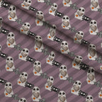 Bewitched Buddies Pattern 10 Fleece Fabric — fleece fabric folded close-up preview (mv-fleece-v1:lying)