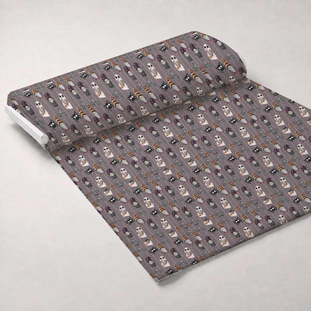 Bewitched Buddies Pattern 11 Fleece Fabric — fleece fabric unrolled bolt preview (mv-fleece-v1:bolt)