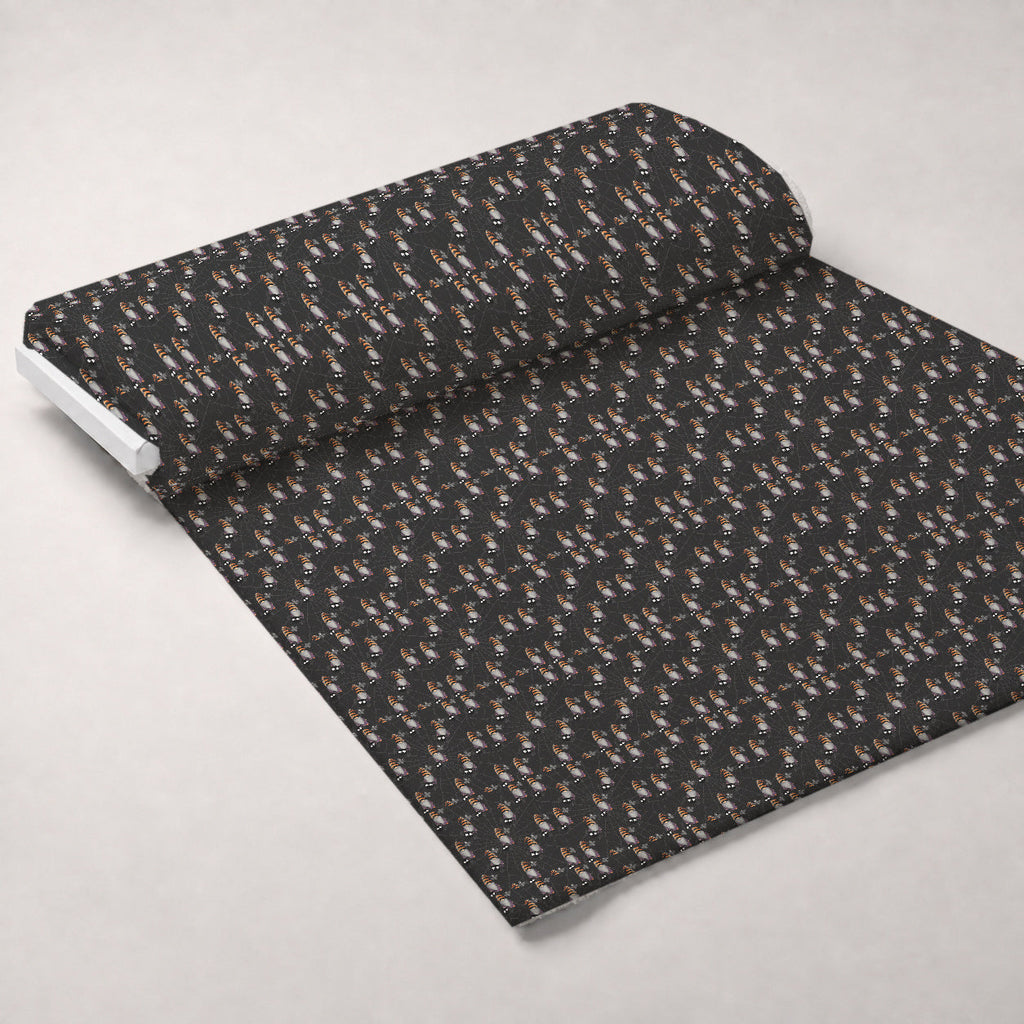 Bewitched Buddies Pattern 12 Fleece Fabric — fleece fabric unrolled bolt preview (mv-fleece-v1:bolt)