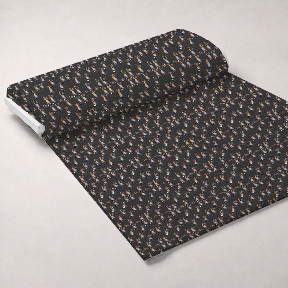 Bewitched Buddies Pattern 12 Fleece Fabric — fleece fabric unrolled bolt preview (mv-fleece-v1:bolt)