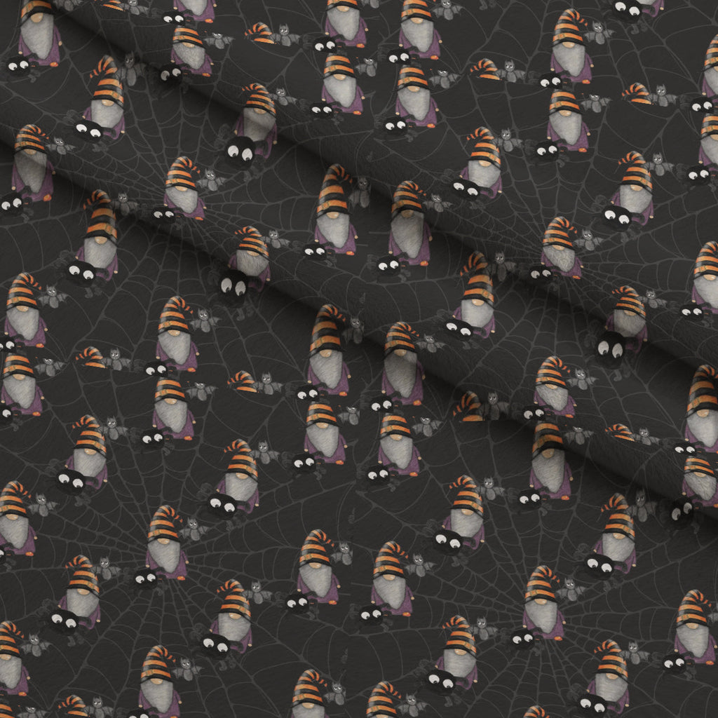 Bewitched Buddies Pattern 12 Fleece Fabric — fleece fabric folded close-up preview (mv-fleece-v1:lying)