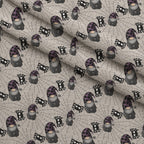 Bewitched Buddies Pattern 2 Fleece Fabric — fleece fabric folded close-up preview (mv-fleece-v1:lying)